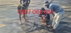 Hàn bạt HDPE
