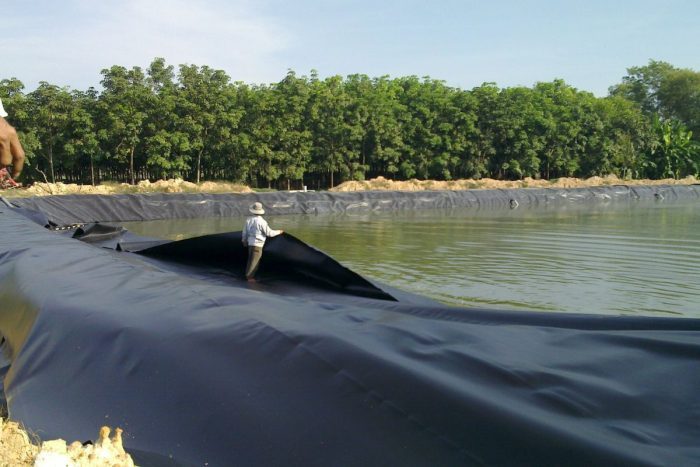 Bạt lót hồ chứa nước HDPE