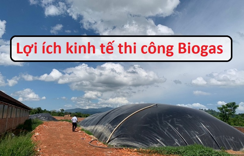 Bạt biogas đem lại nhiều lời ích kinh tế