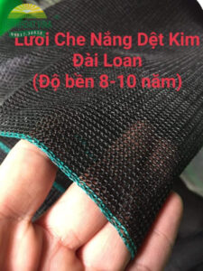 Lưới che nắng Đài Loan cắt nắng 80%